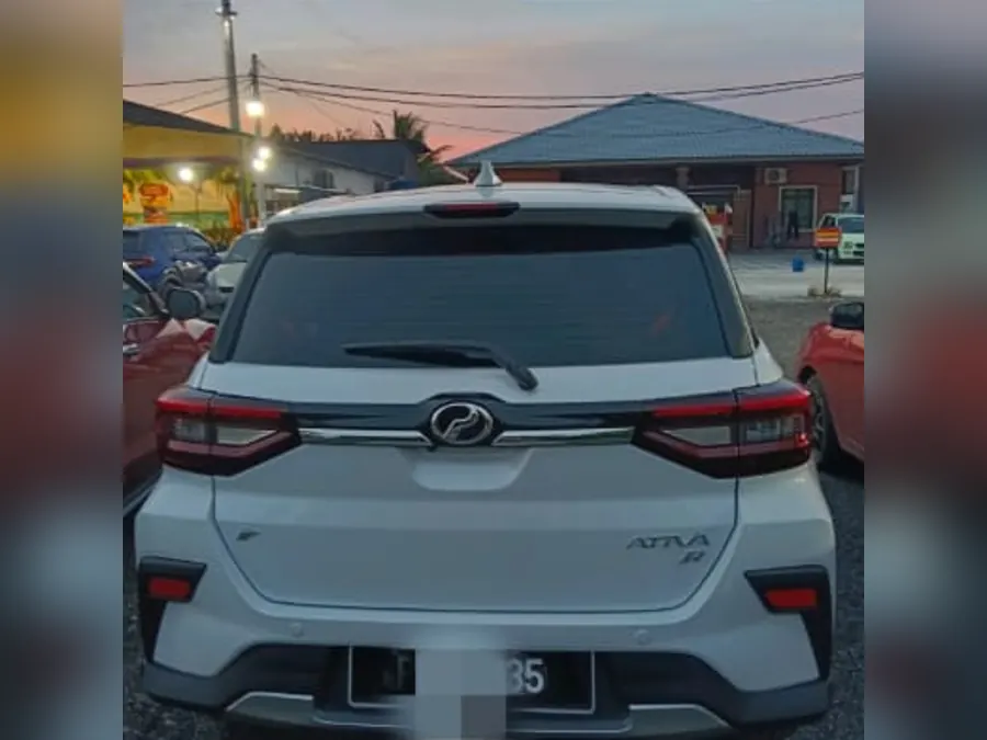 Perodua Ativa · White